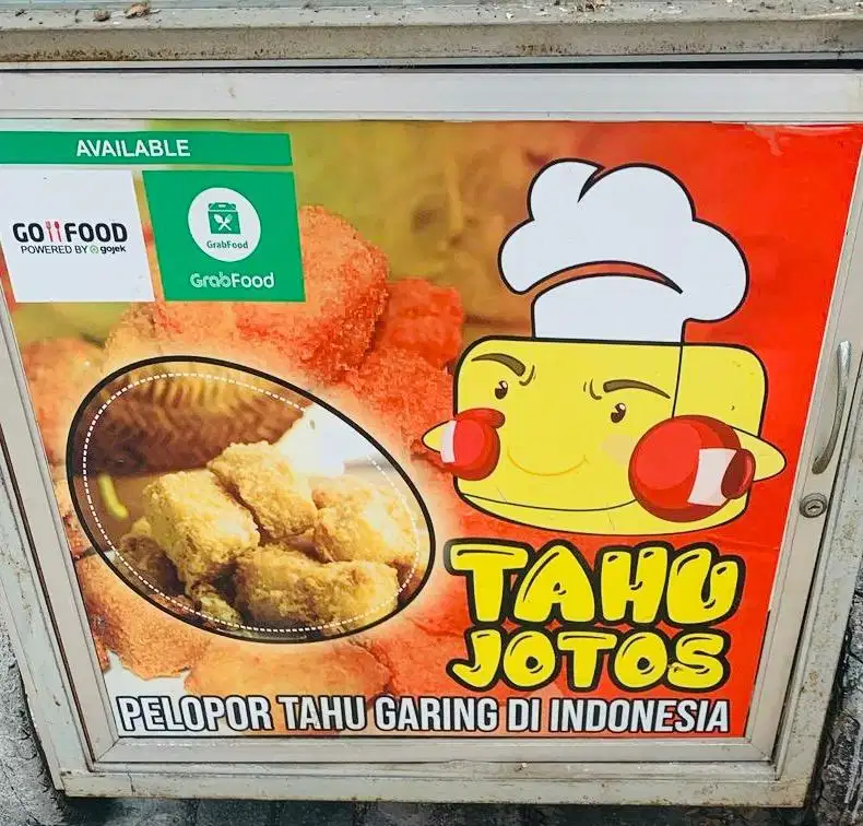 JUAL GEROBAK BEKAS TAHU YES