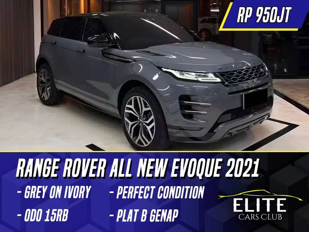 Land Rover Range Rover All New Evoque 2021 NIK 2020 Grey on Ivory Abu