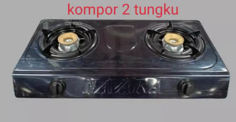 kompor gas 2 tungku gress mantap murmer