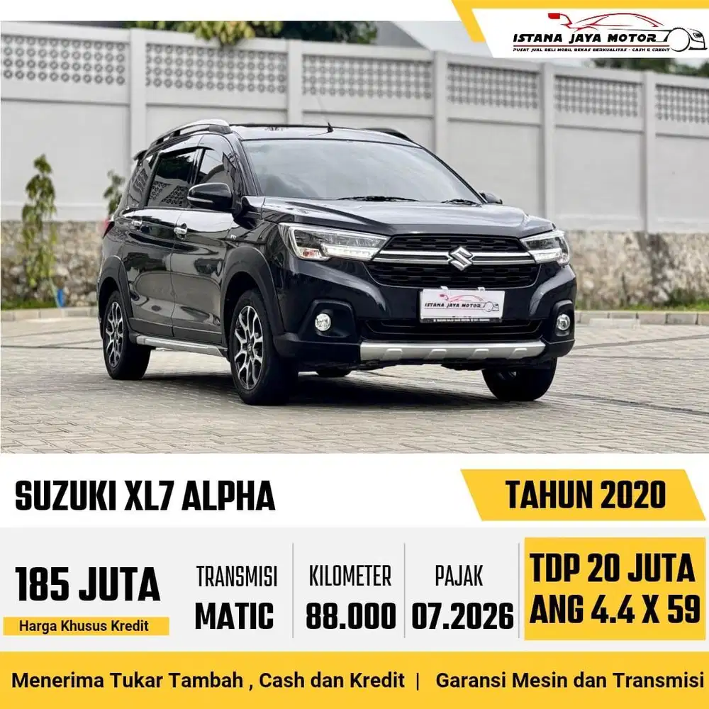 FIRST HAND Suzuki XL7 1.5 Alpha AT 2020 Hitam