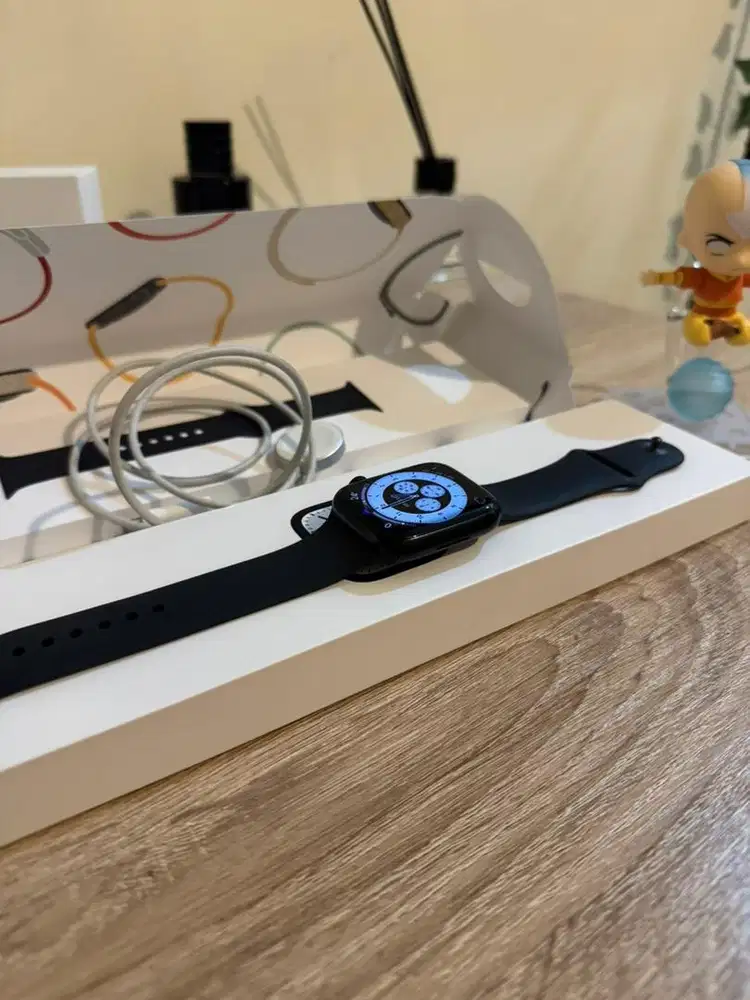 Apple Watch Series 7 45 mm Midnight Black M/L