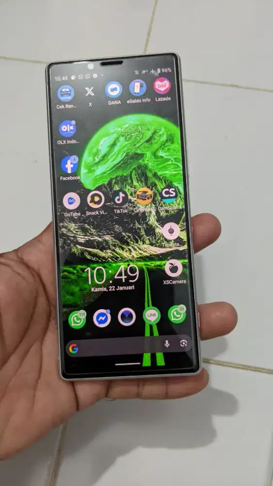 sony experia1 ram 6 /64  snapdragon 855 mantan flagship