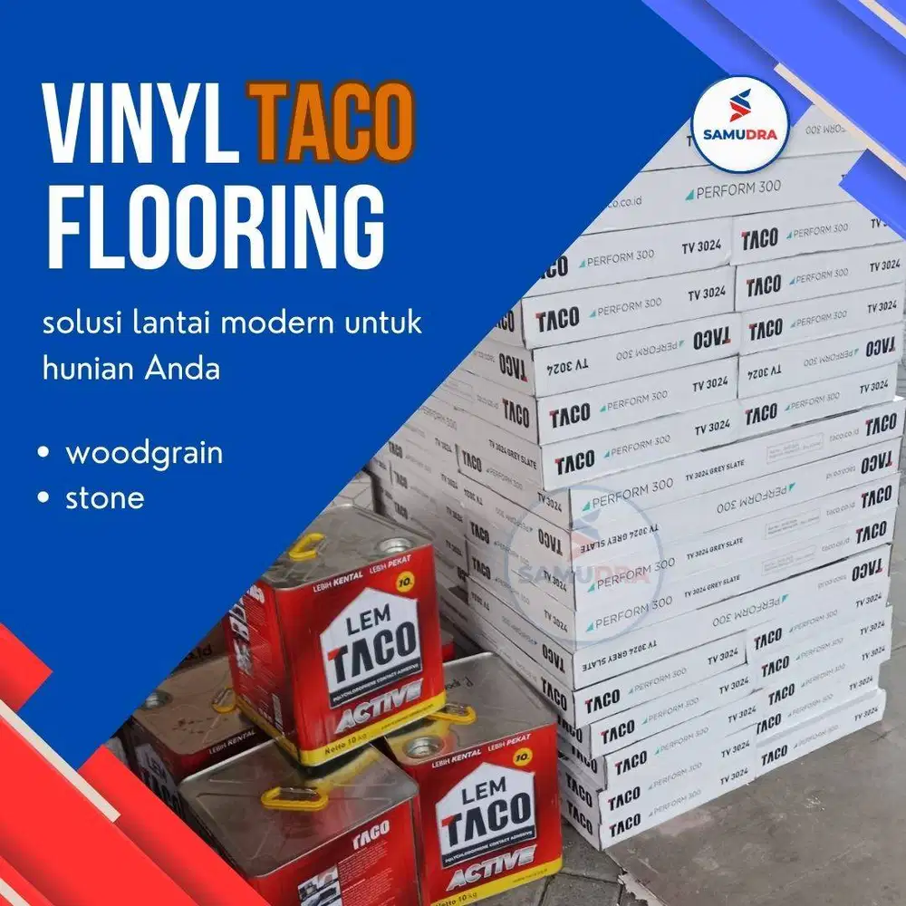 harga vinyl taco 3mm - motif stone per box