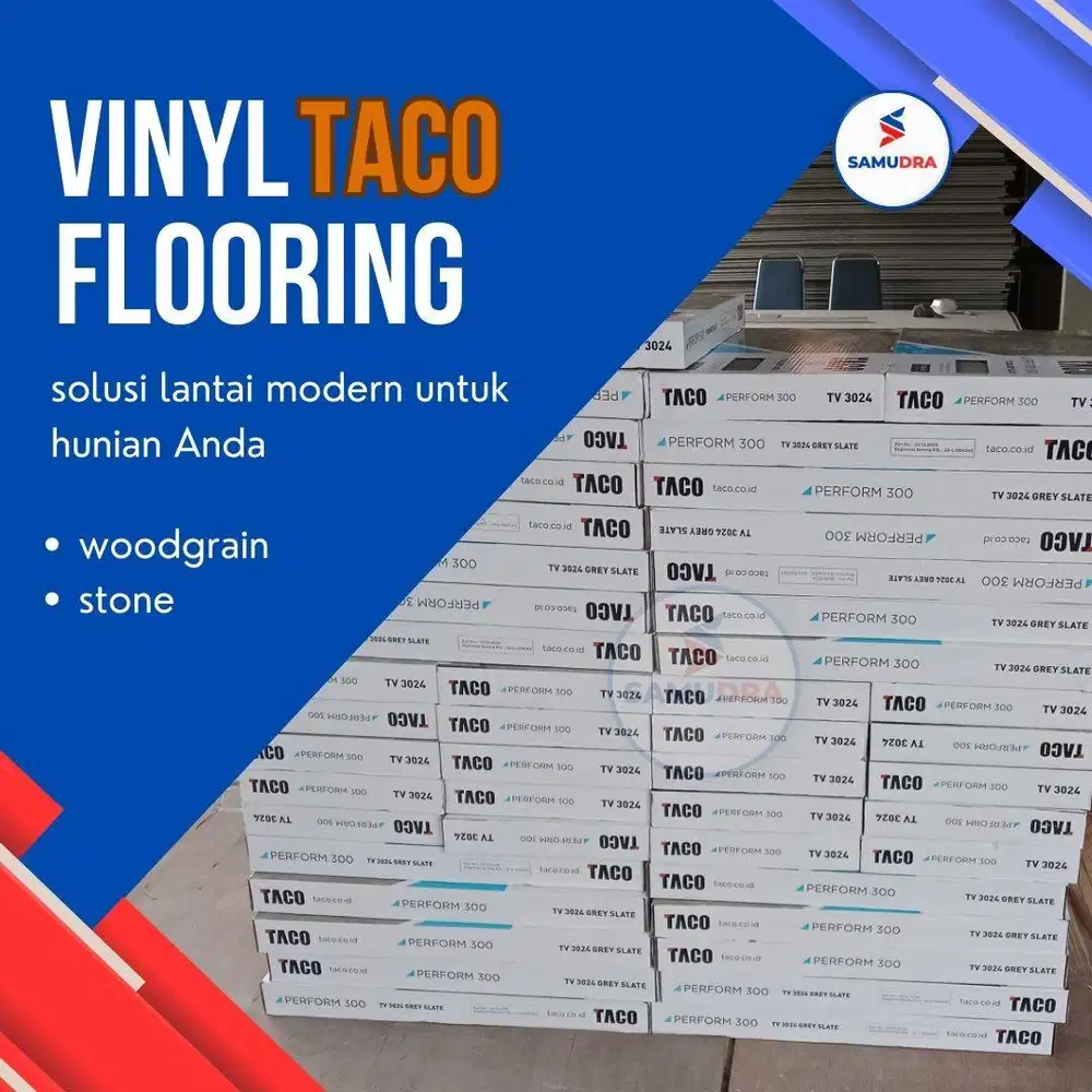 vinyl taco tebal 3mm per box terlaris