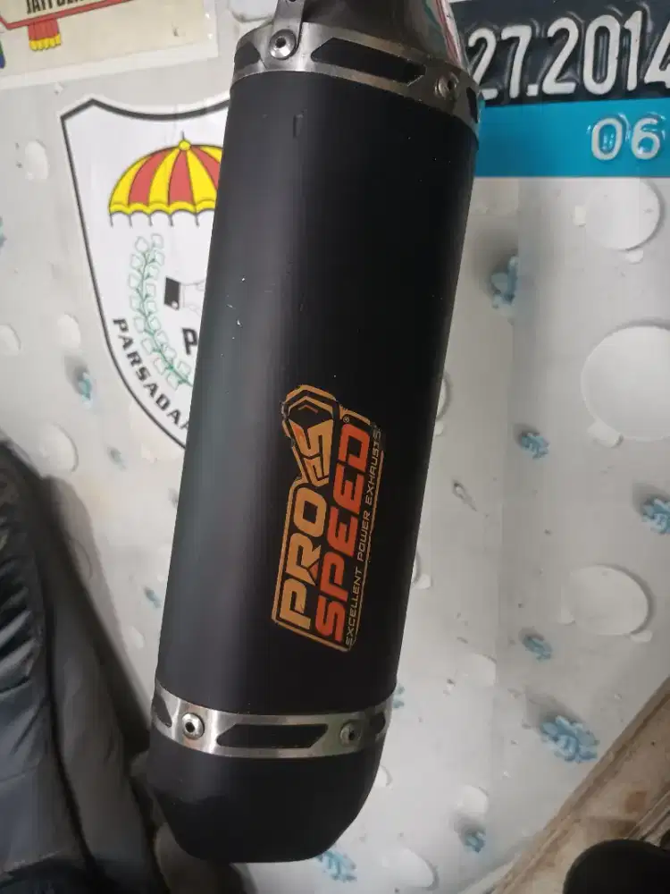 Jual clencer knalpot original PROSPEED masih sangat mulus
