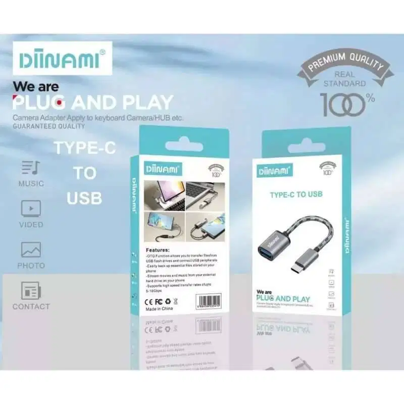 KABEL OTG DIINAMI TIPE C 3.0