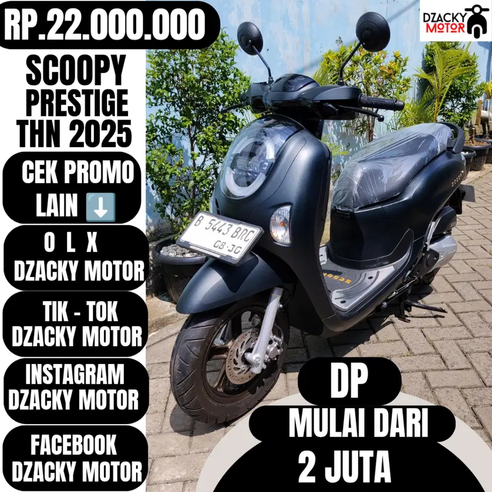 SCOOPY PRESTIGE 2025  SECOND LIKE NEW