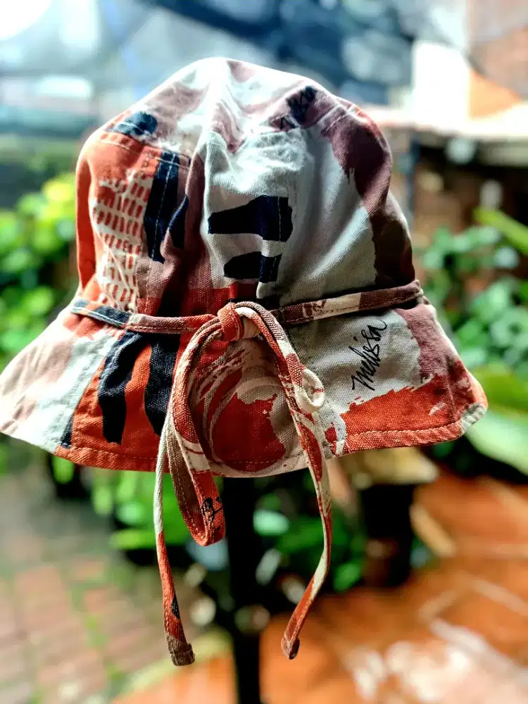 Bucket TULISAN Jakarta Topi Multi Color Original All Size