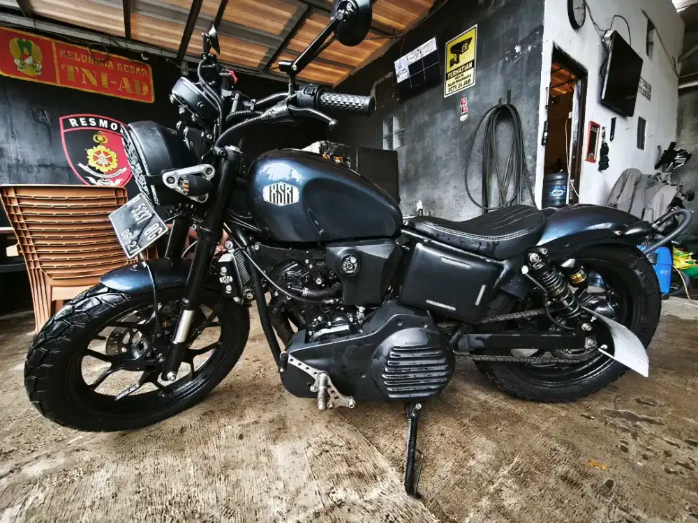 Jual Yamaha XSR 155 modif Bobber Bike
