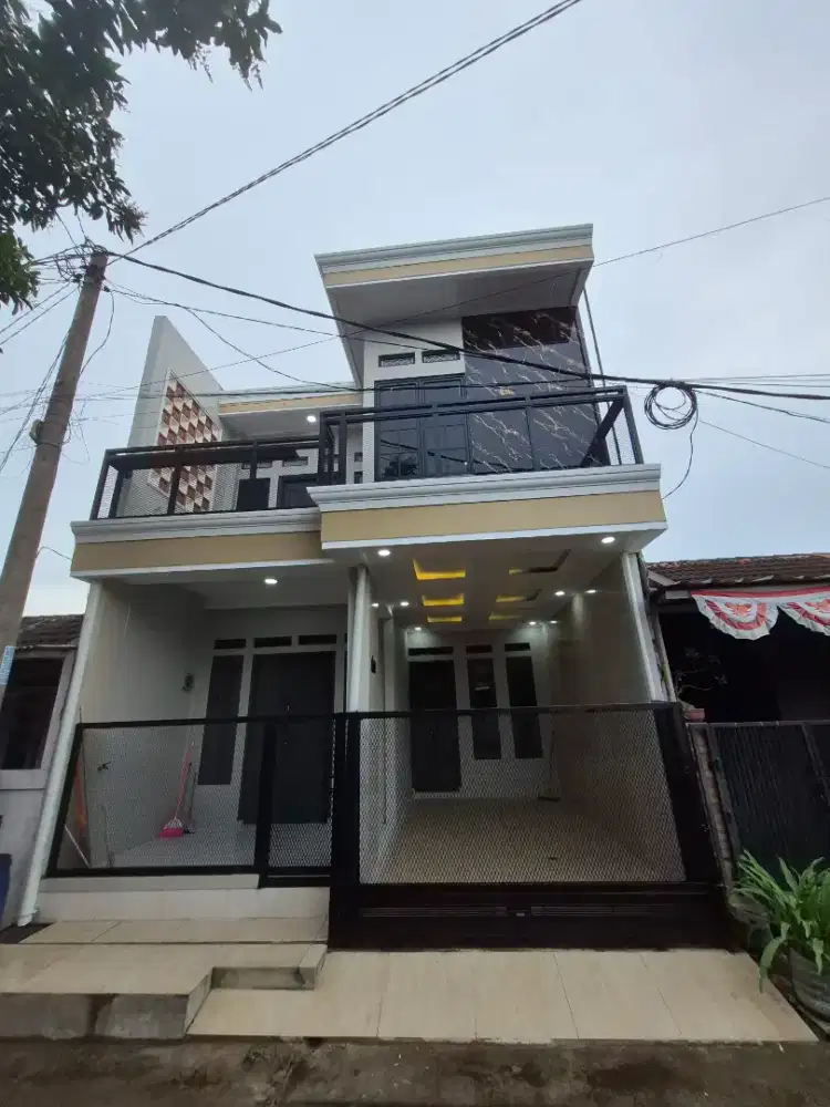 Kontrakan rumah 2 lantai 15jt/tahun