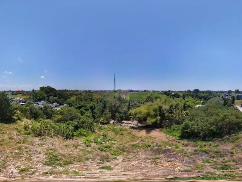 Jual  Freehold  Tanah View Sawah & Los Sungai Di  Jln. Pantai Nyanyi Tabanan - Bali Dekat Ke Tanah Lot,Pererenan Canggu Bali.