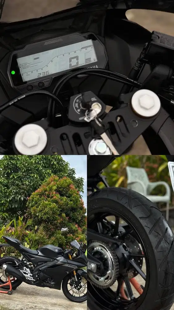 R15 KM BARU 200 PERAK TAHUN 2025 AKHIR KONDISI SEPERTI BARU NIAN