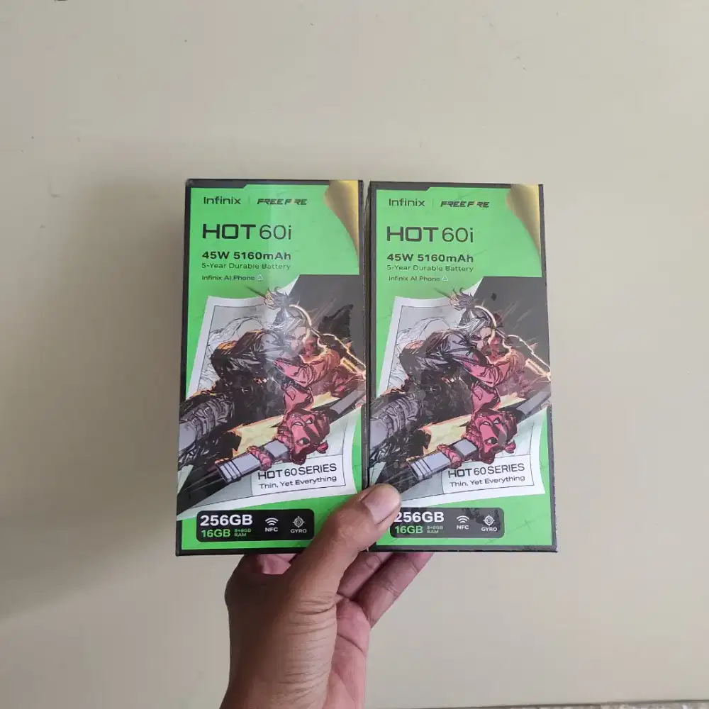Fast respon WA Infinix Hot 60i NFC 8+8/256 Garansi resmi 1thn