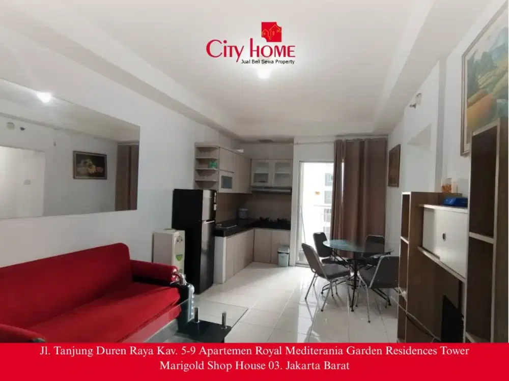 Sewa Apartment Mediterania Garden Residences 2 - Full Furnished