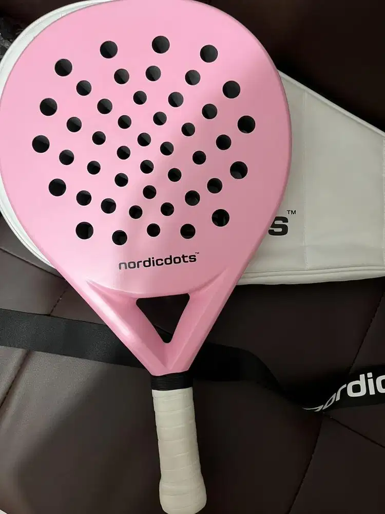 Raket padel NORDICDOTS Pink Second