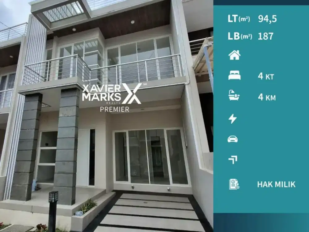 Dijual Villa Lingkungan Aman 24/7 di Adikusuma Kota Batu