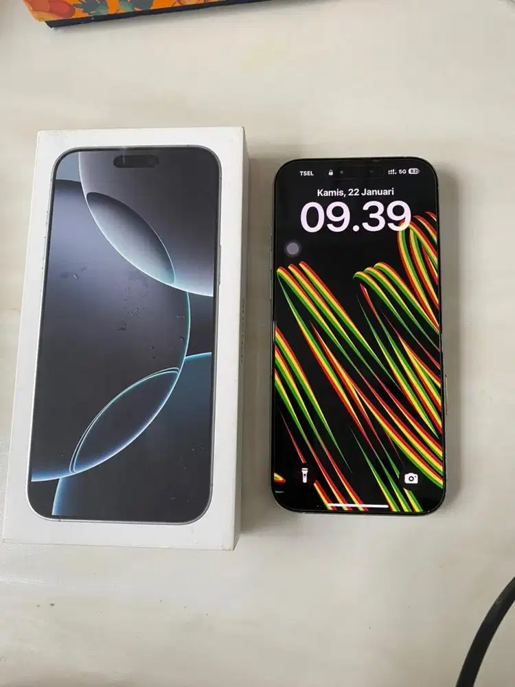 Dijual iphone 16 Promax putih 512gb IBOX