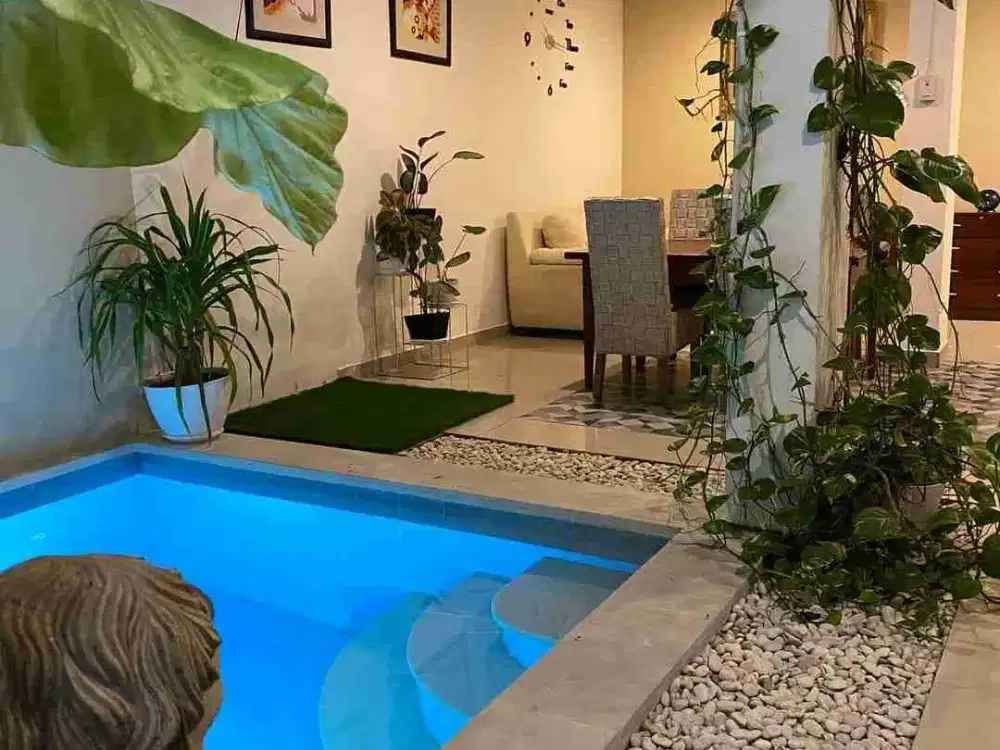 Villa MURAH Ocean View dan GWK di Central Ungasan