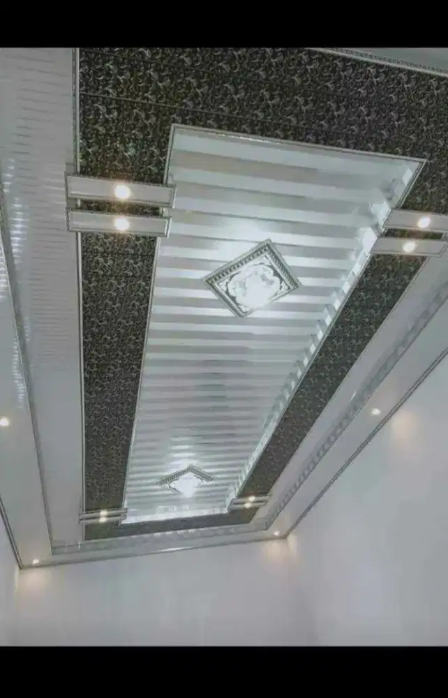 Plafon PVC terpasang dan renovasi rumah