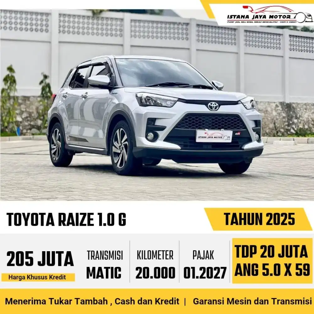 TOYOTA RAIZE 2025