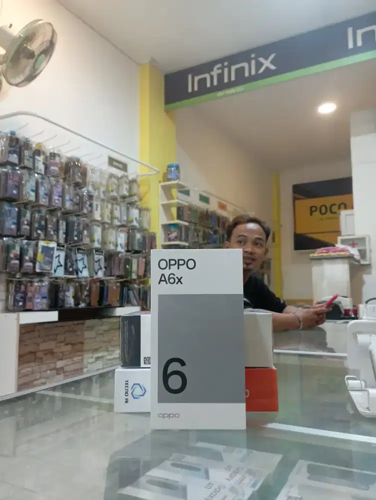 PROMO HP OPPO A6X 4+4/64 + GARANSI RESMI 100%