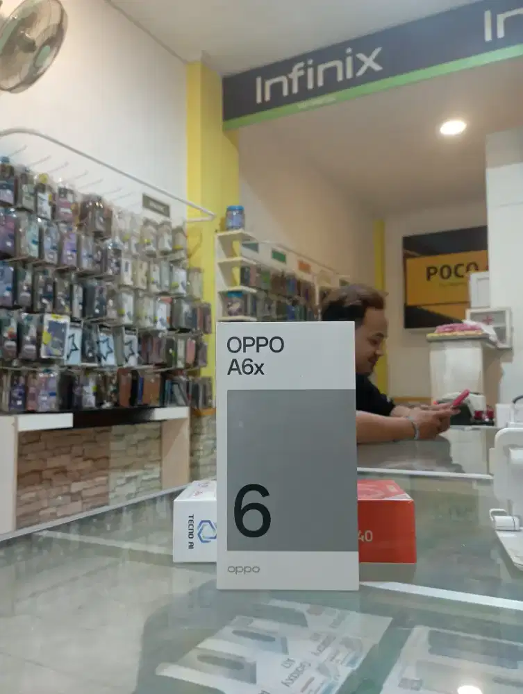 PROMO HP OPPO A6X 4+4/128 + GARANSI RESMI 100%