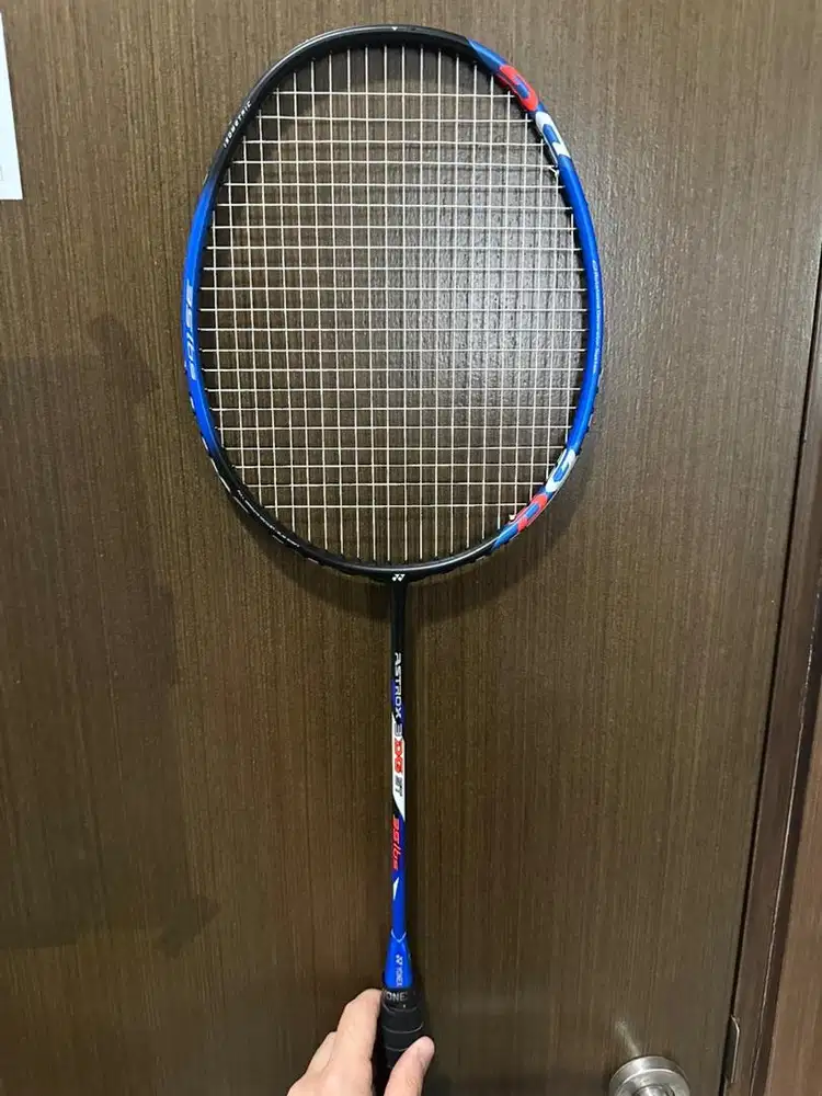 Raket Badminton Yonex Astrox 3DG ST - 4U G5 + 28lbs BG66 Ultimax