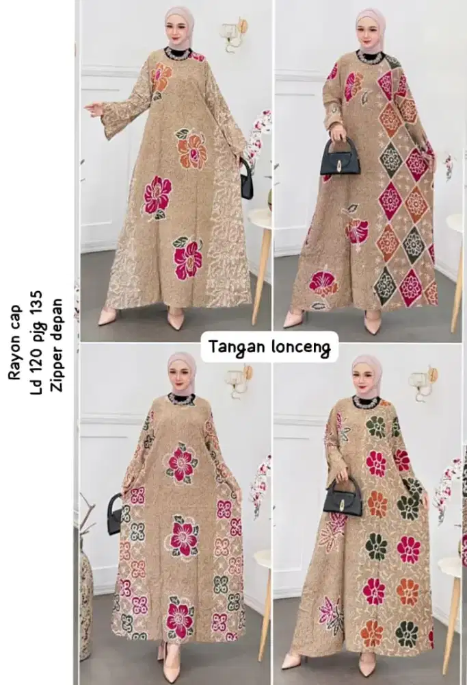 Gamis batik cap