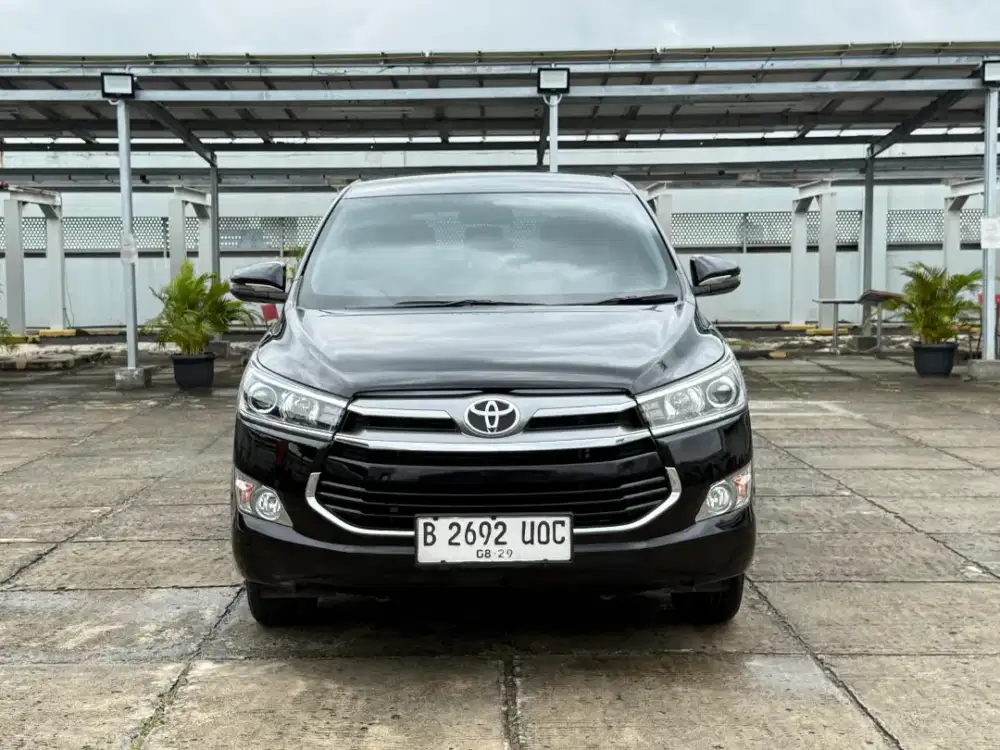 (km 61rb)Kijang innova V 2.0 AT. Thn 2019. Hitam. Perfect cond