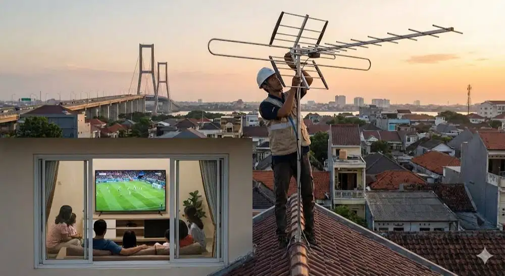 Antena Digital dan pasangnya