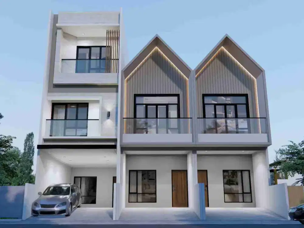 Rumah 3 Lantai di Lokasi Strategis Dekat Tanjung Duren Jakarta Barat