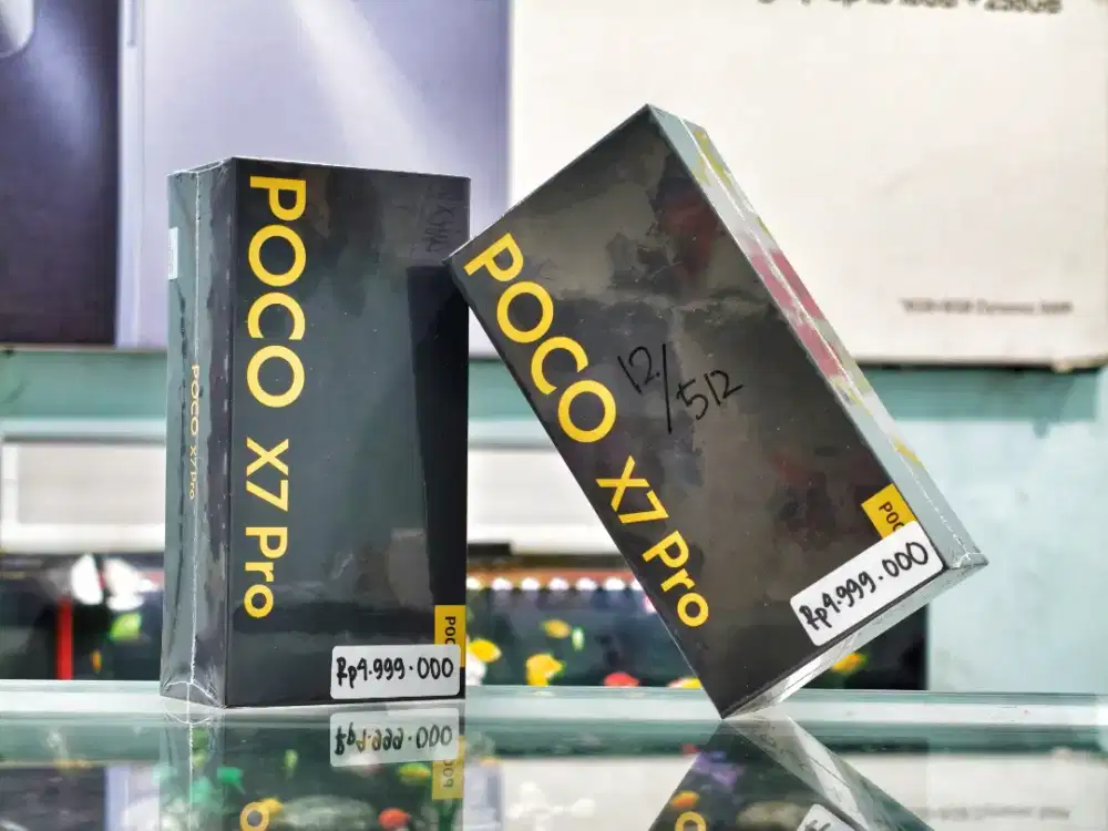 POCO X7 PRO 5G 12/512 NEW SEGEL PROMO TERMURAH GARANSI RESMI 15 BULAN