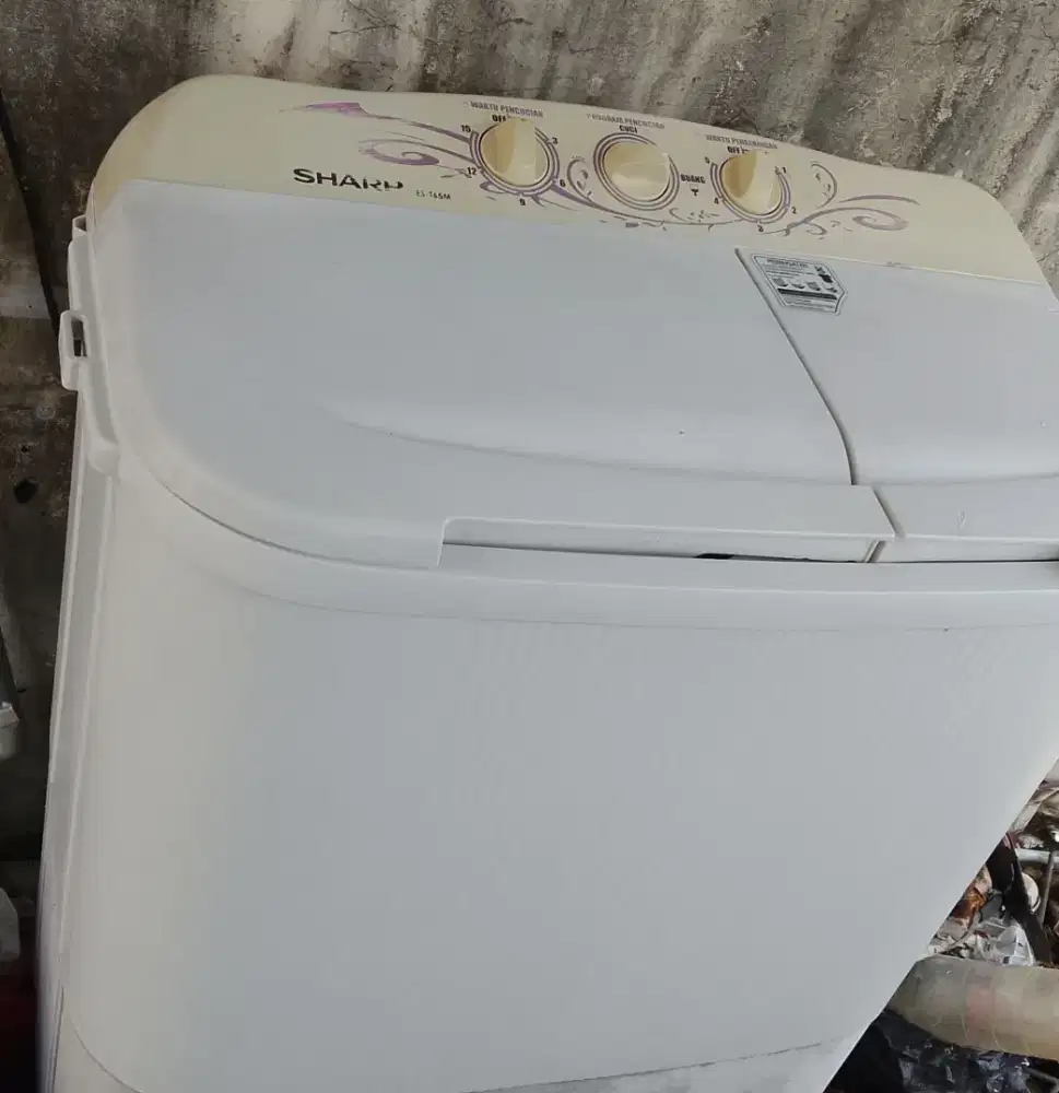 Dijual cepat mesin cuci Sharp 6,5kg