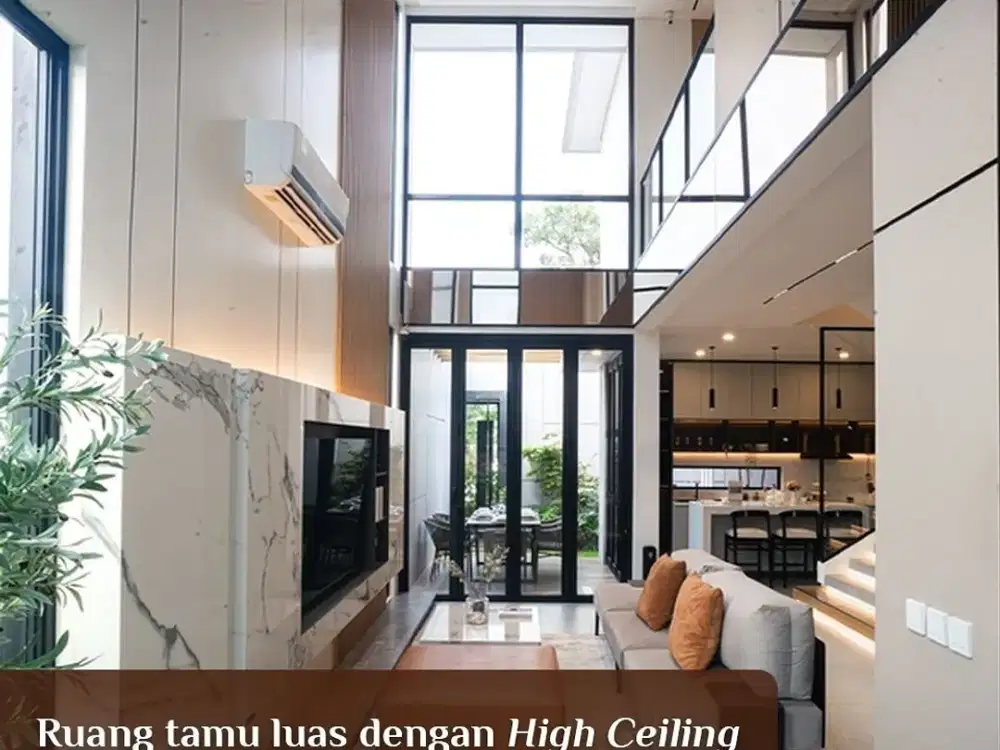 Rumah Mewah 3Lantai + Private Lift at Hannam Ecotown Sawangan