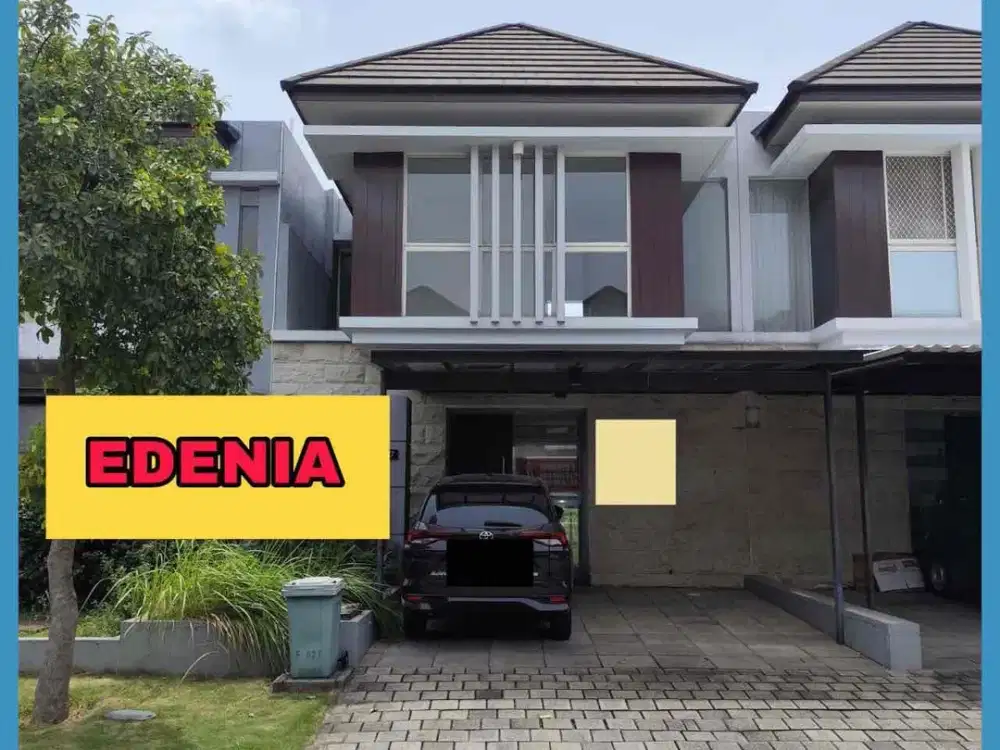 Murah Rumah Baru Gress 2 Lantai Siap Huni di Cluster Edenia Graha Natura