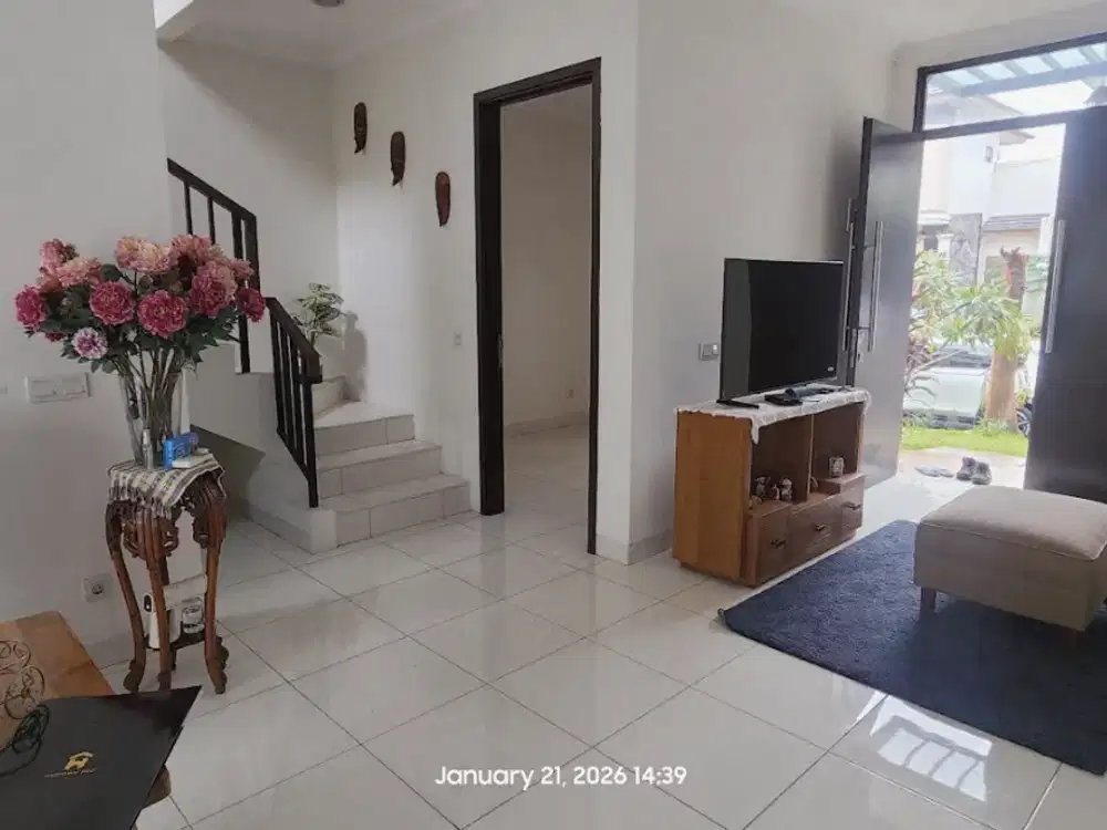 Dijual rumah siap huni di The Avani di pusat BSD City