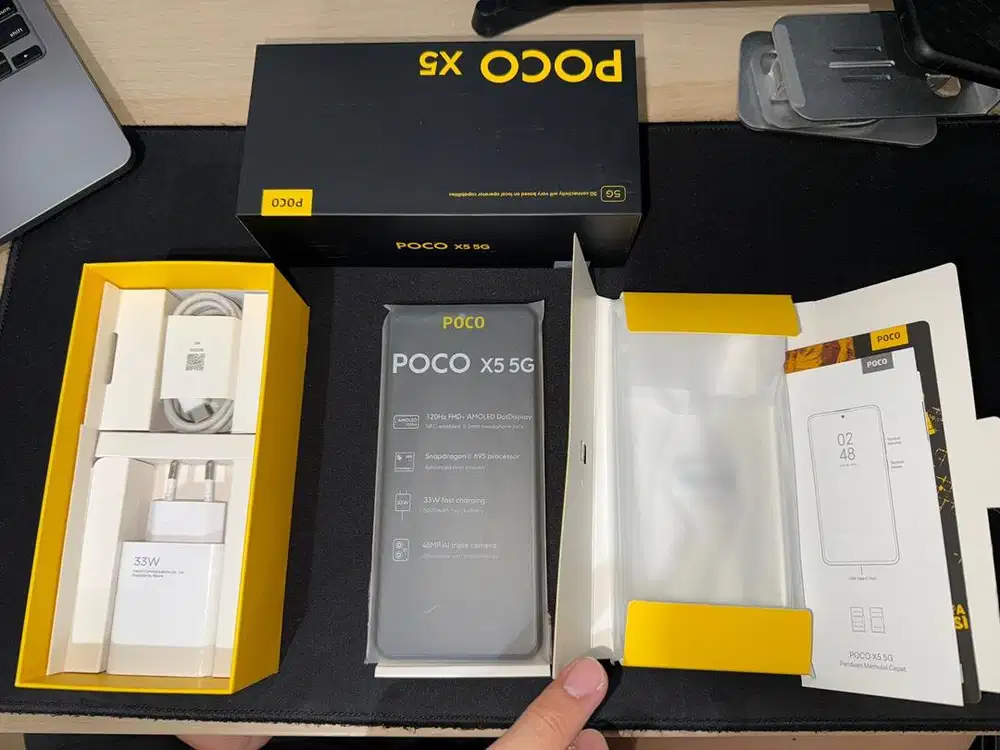 Xiaomi Poco x5 5G 8/256 Black/Hitam
