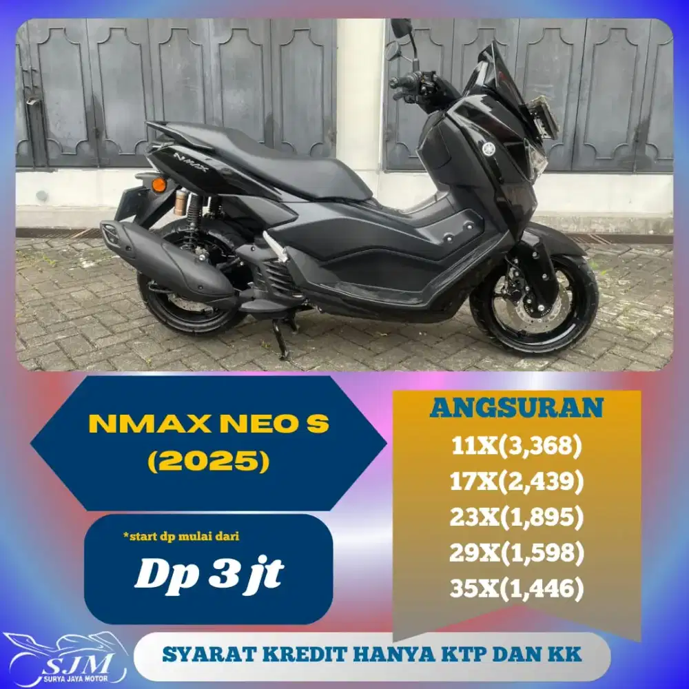 YAMAHA NMAX NEO S 2025 CASH & KREDIT