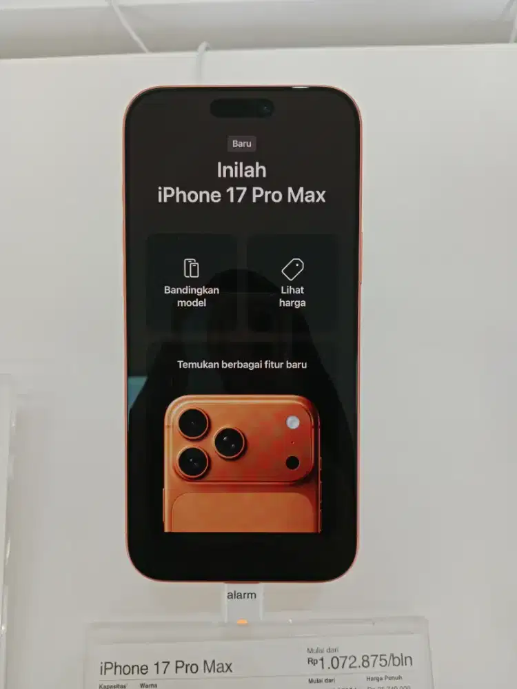 CICILAN HANDPHONE IPHONE17 PRO MAX TANPA KARTU KREDIT & DP DISPAYLATER