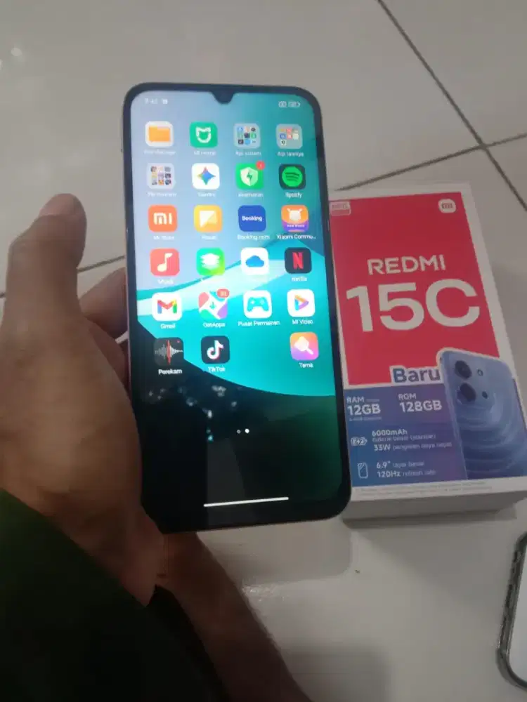 Redmi 15 C ram 12gb Rom 128gb pink
