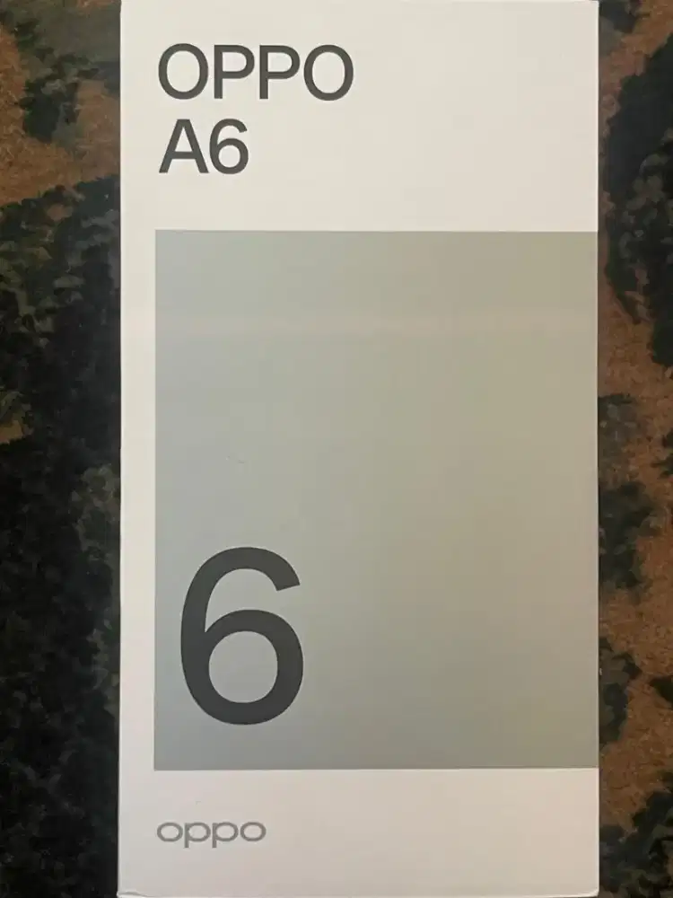 Oppo A6 ram 6+6/256
