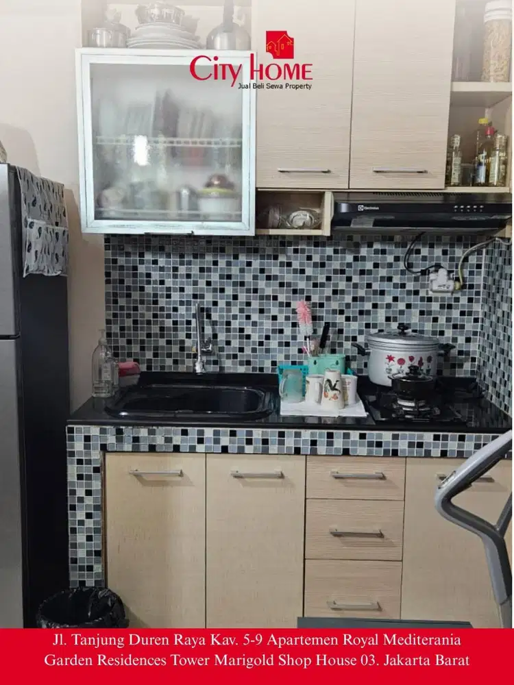 Dijual apartemen Royal type 2 bed room plus furnished