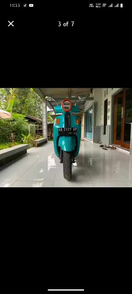 Fazzio 125cc Tahun 2022 AB istimewa