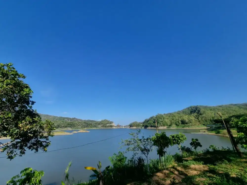 Dijual Tanah View Waduk Sermo Kulonprogo yogyakarta, Lingkungan yg masih asri dengan akses jalan aspal Mobil leluasa