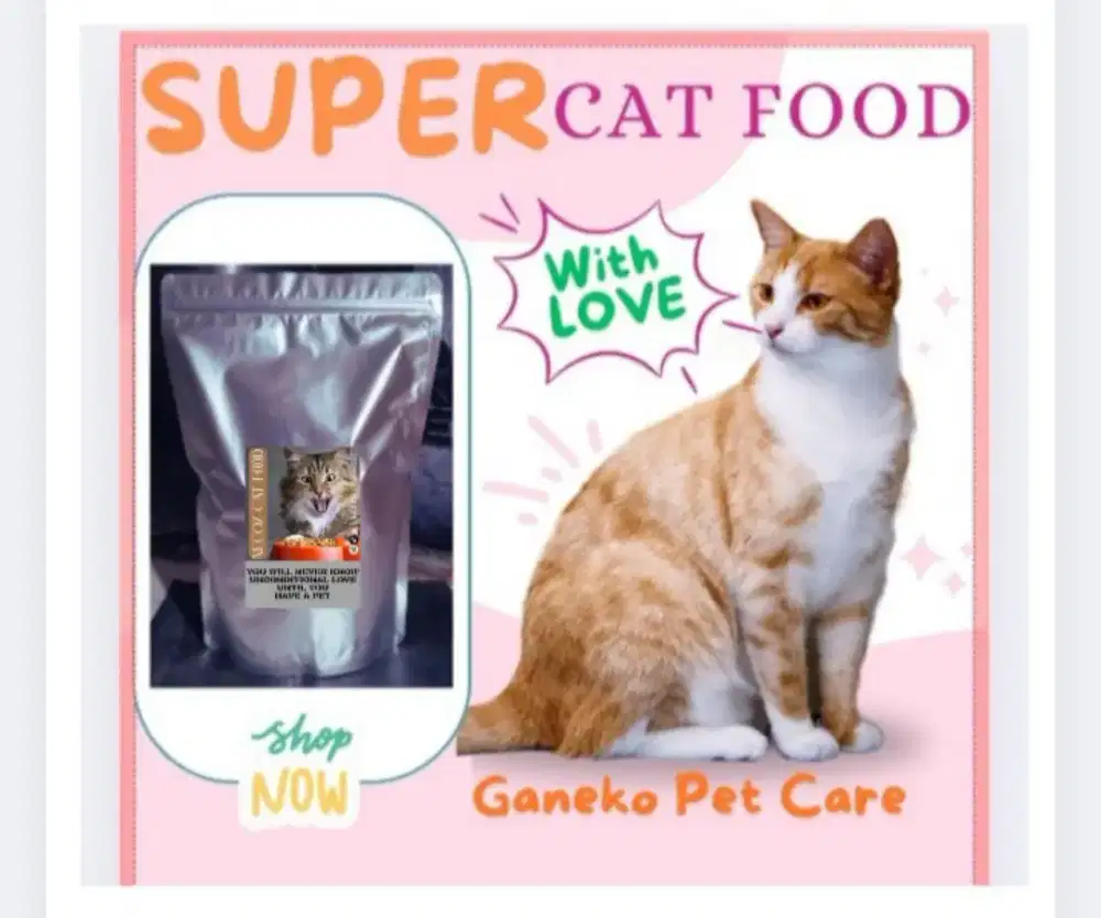 1KG PAKAN MAKANAN KUCING PENGGEMUK PERSIA REKOMENDASI CAT FOOD