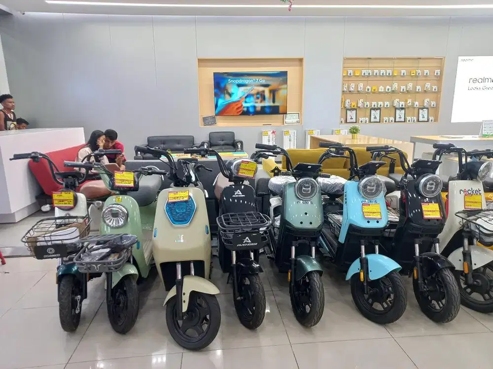 sepeda listrik motor listrik adaaa