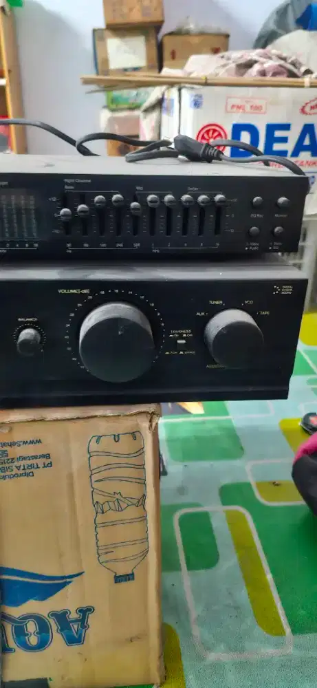 Amplifier dan equalizer
