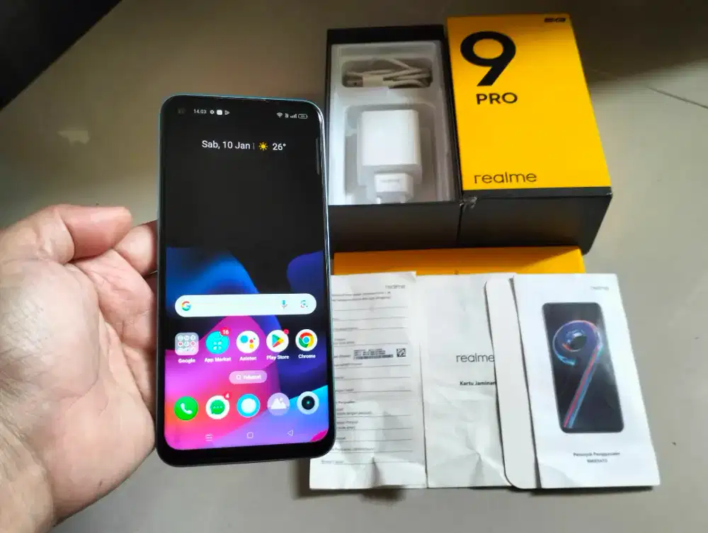 BU REALME 9 PRO 5G RAM 8GB+4GB/128GB 6,6in Finger 64MP Snapdragon NFC