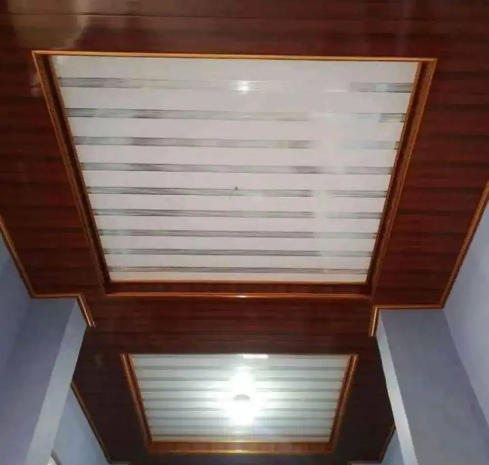 Plafon PVC terpasang