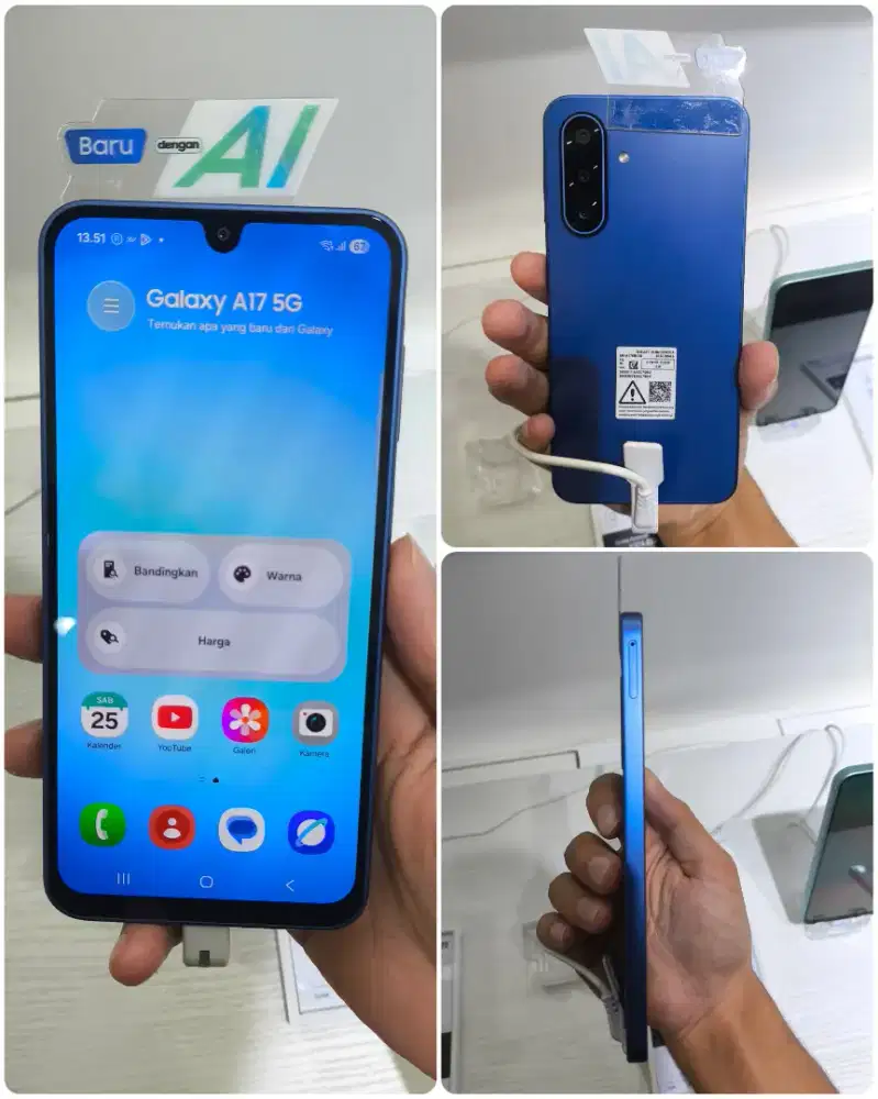 SAMSUNG A17⁵G PROMO CREDIT BUNGA RENDAH FREE 1KALI CICILAN